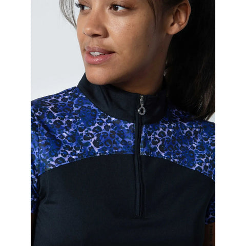 Andria  Cap Sleeves  Half Neck Shirt Damen