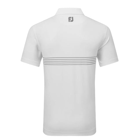 Engineered Pinstripe Lisle Poloshirt Herren