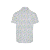 Pete Game Grid Print Polo