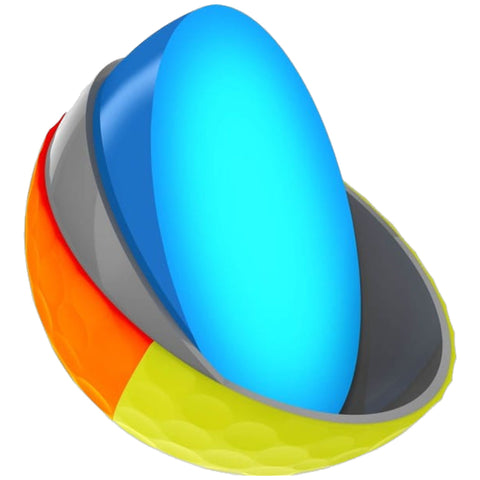 Q-Star Tour Divide 2 Golfbälle