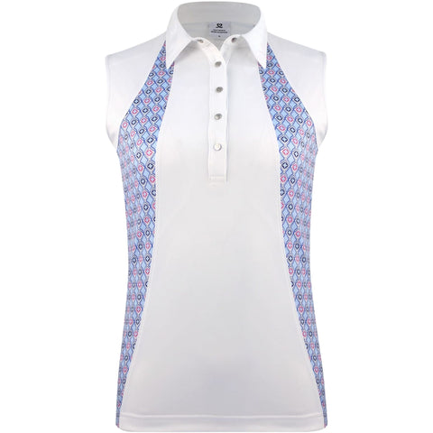 Sue SL Polo Weiß M Damen