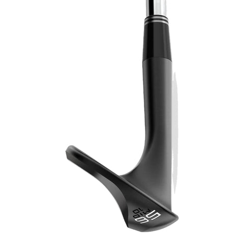 RTZ Black Satin Wedge
