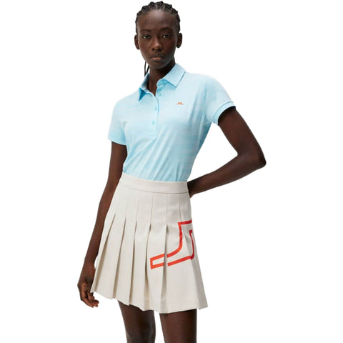 Alaya Jacquard Polo Damen