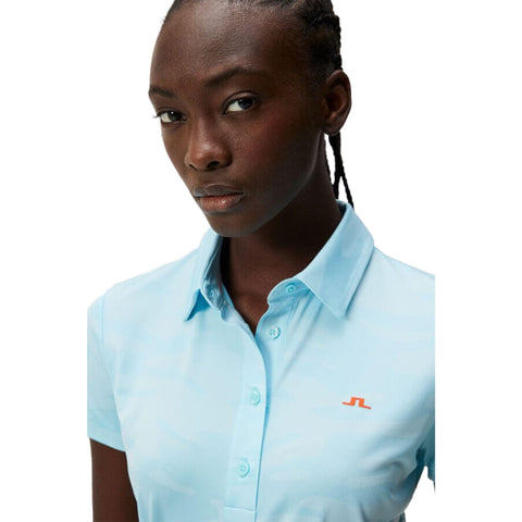 Alaya Jacquard Polo Damen
