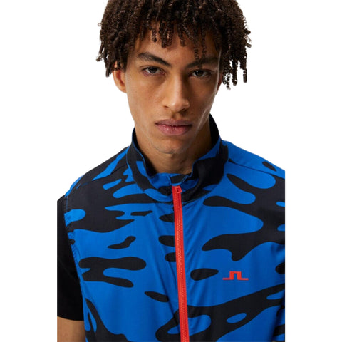 Ash Light Packable Vest Print Herren