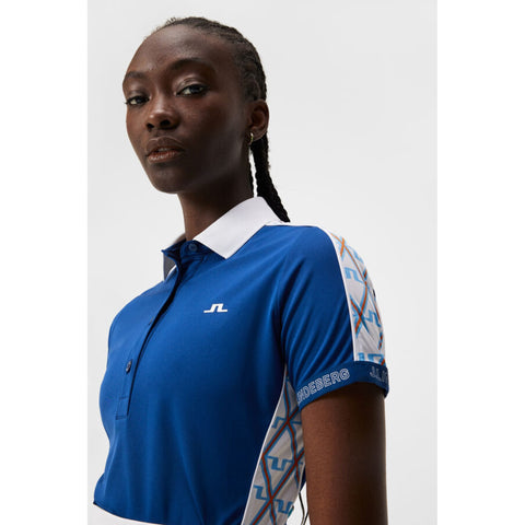 Damai Polo Damen Estate Blue