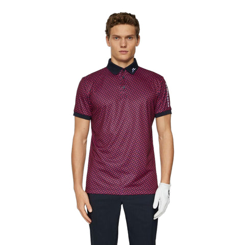 Tour Tech Print Polo Herren