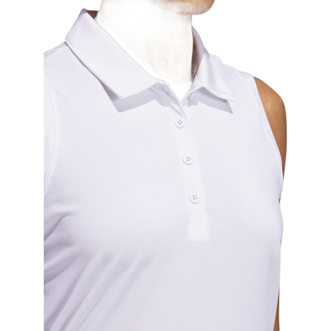 Ultimate365 Solid Sleeveless Polo Damen