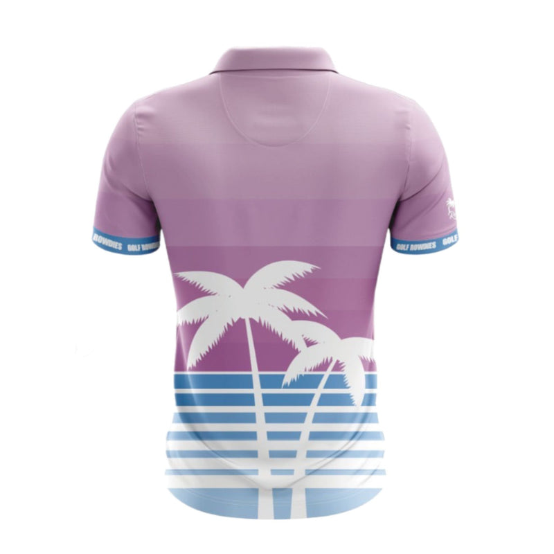 Retro Palm trees Polo