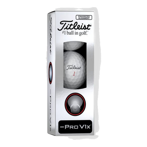 Pro V1x Left Dash Elogated Aligment Golfbälle