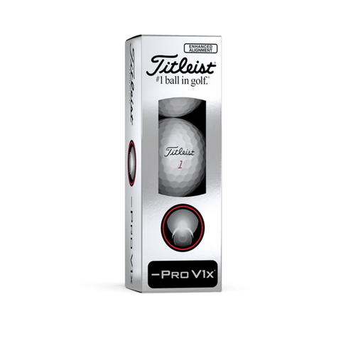 Pro V1x Left Dash Elogated Aligment Golfbälle