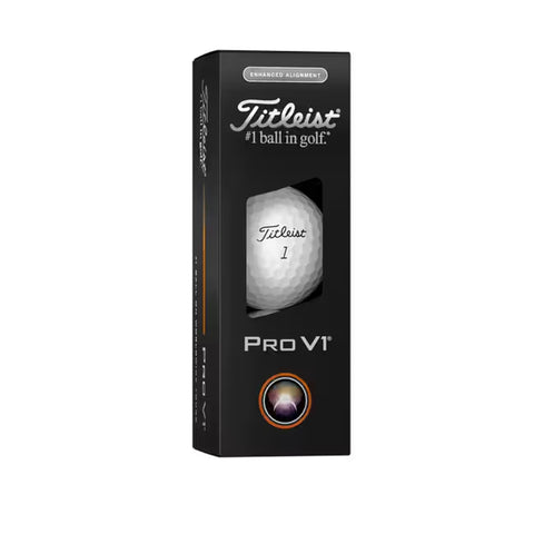 Pro V1 Elongated Alignment (2025)  Golfbälle