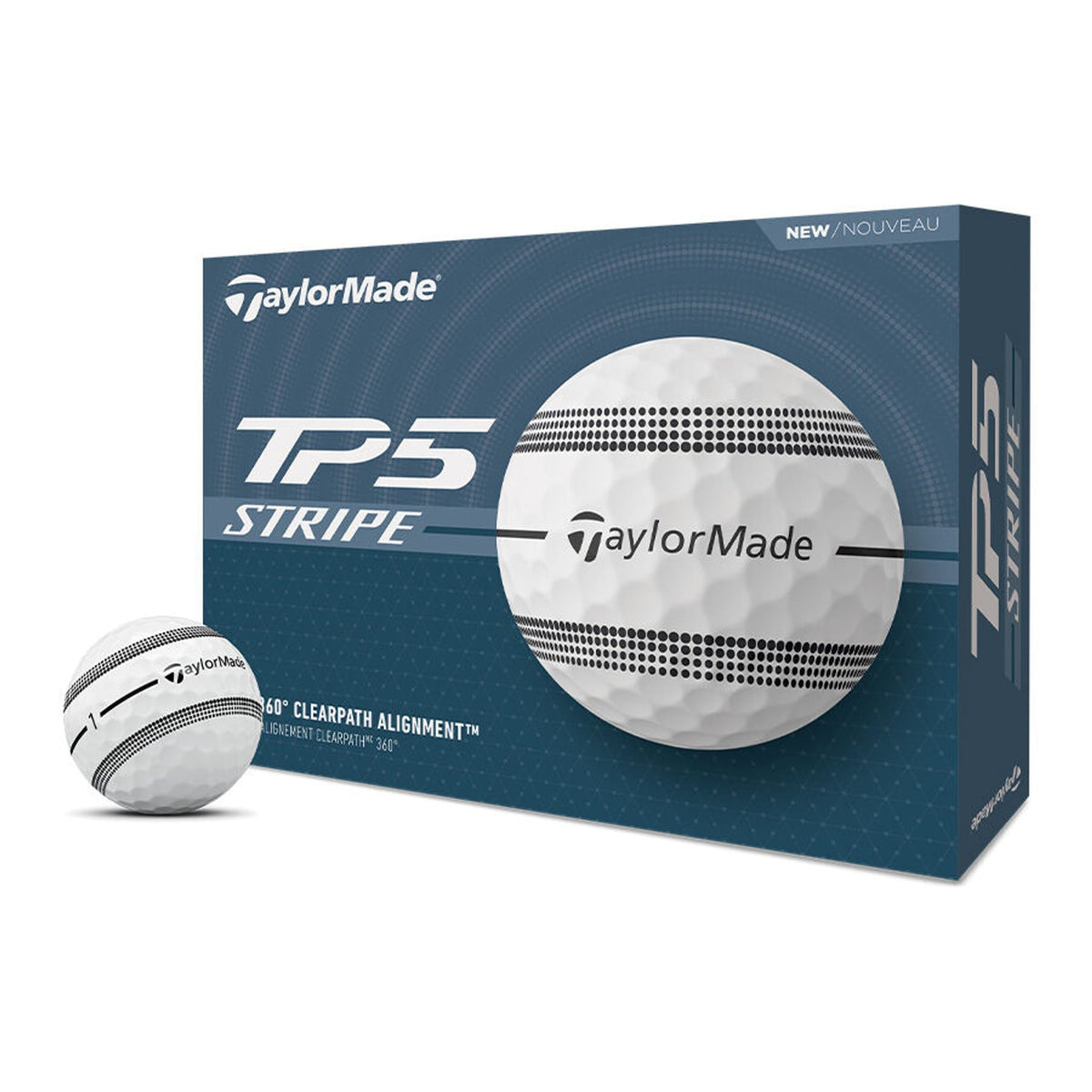 TP5 Stripe (24) (12 Balls) Weiss