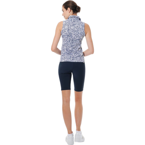 Merlyn Print Paisley Polo Damen