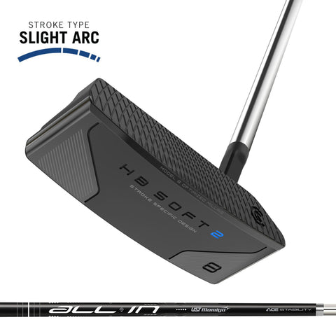 HB Soft 2 Black Satin #8S Putter