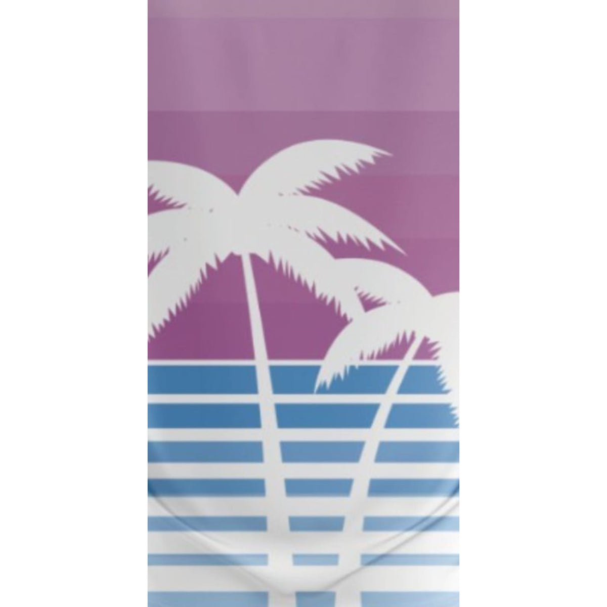 Retro Palm trees Polo