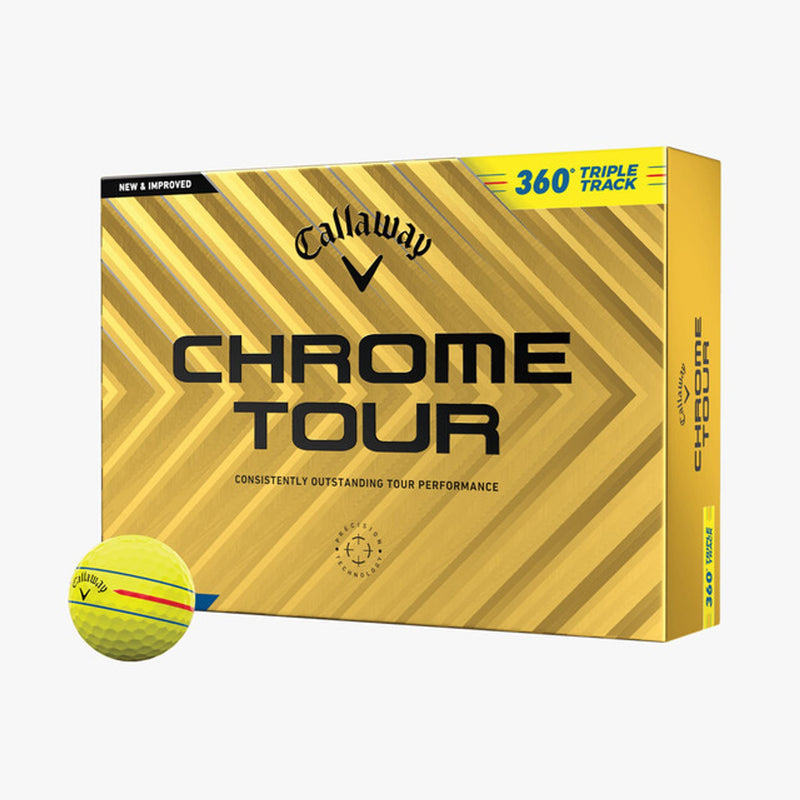 Chrome Soft Tour Triple Track (24) Golfbälle (12 Stück)