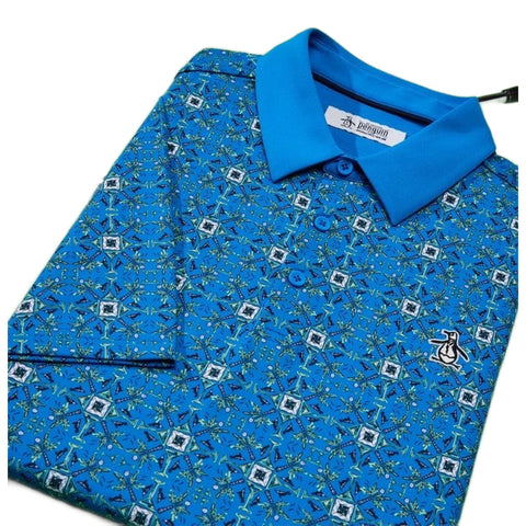 Pete's Cocktail Windowpane Polo Herren