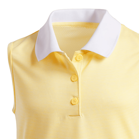 Ottoman Striped Sleeveless Polo