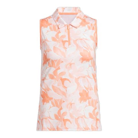 Sleeveless Floral Polo Damen