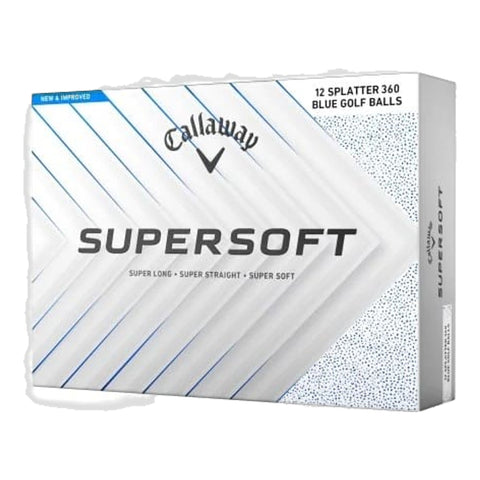Supersoft 25 Splatter Golfbälle