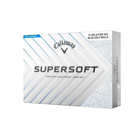 Supersoft 25 Splatter Golfbälle