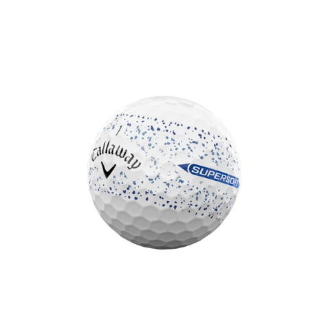 Supersoft 25 Splatter Golfbälle