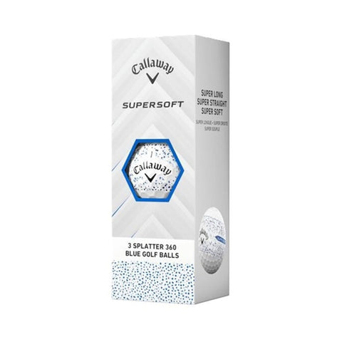 Supersoft 25 Splatter Golfbälle