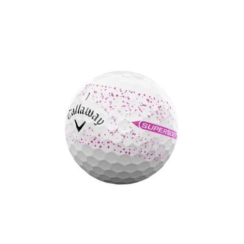 Supersoft 25 Splatter Golfbälle
