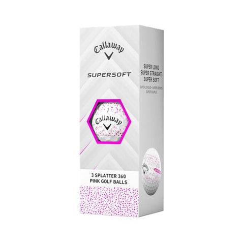 Supersoft 25 Splatter Golfbälle