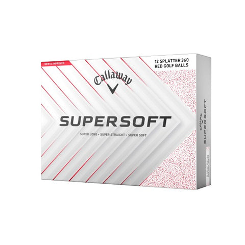 Supersoft 25 Splatter Golfbälle