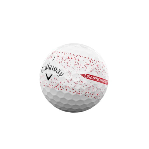 Supersoft 25 Splatter Golfbälle