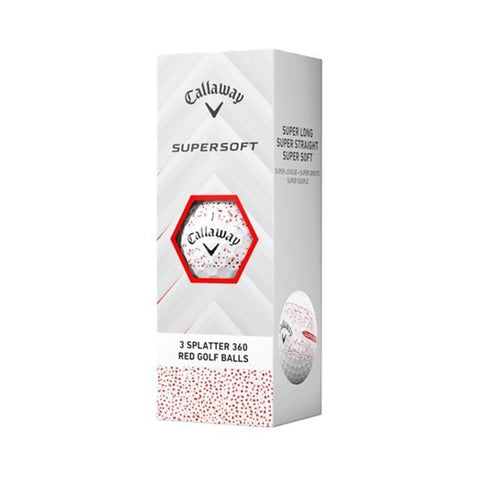 Supersoft 25 Splatter Golfbälle