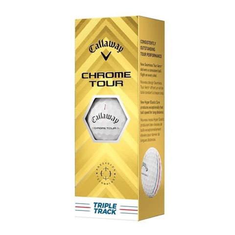 Chrome Soft Tour Triple Track (24) Golfbälle (12 Stück)