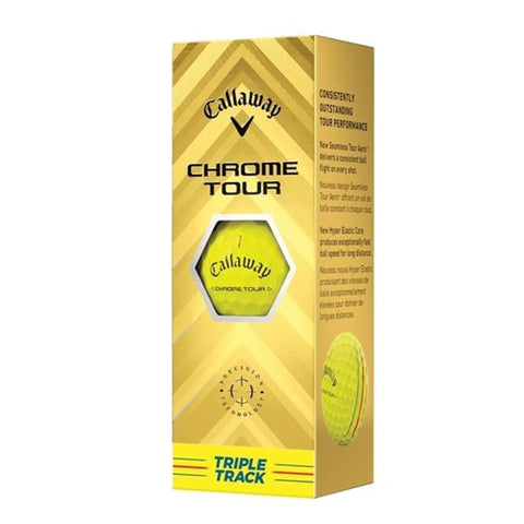 Chrome Soft Tour Triple Track (24) Golfbälle (12 Stück)