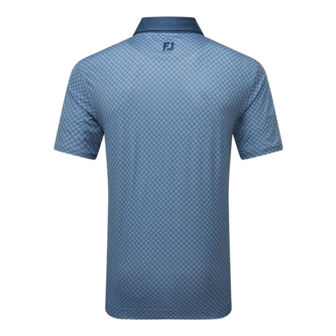 Checker Jacquard Polo Herren