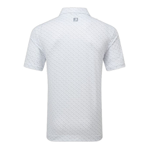 Figure Print Polo Herren