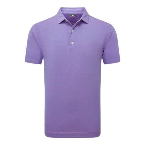 Micro Feeder Stripe Lisle Polo Herren