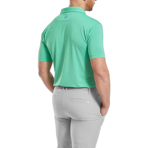 Micro Feeder Stripe Lisle Polo Herren