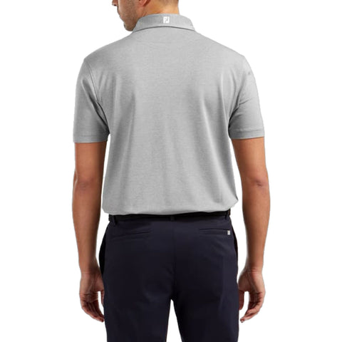 M Stretch Pique SS Polo Purple Herren