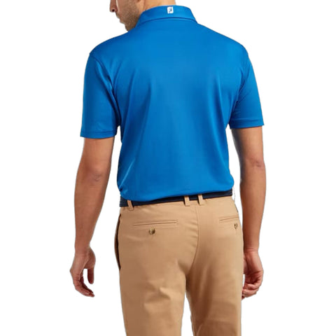 M Stretch Pique SS Polo Purple Herren