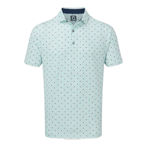 Flying Wasp Print Polo Herren