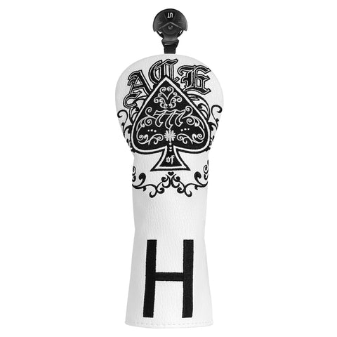 White Ace Hybrid Headcover