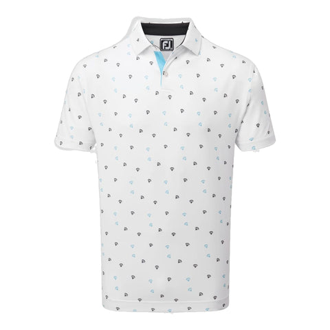 Parachute Print Polo Herren