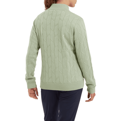 Full-Zip Lined Pullover