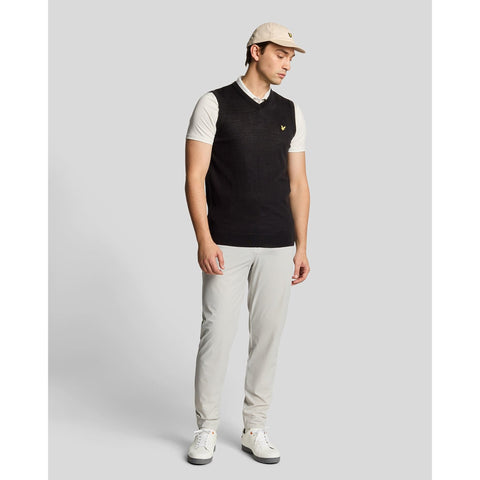 Merino Blend Knitted V-Neck Vest