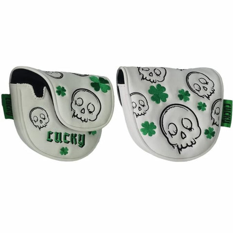 Lucky Skull Mallet Putter Headcover