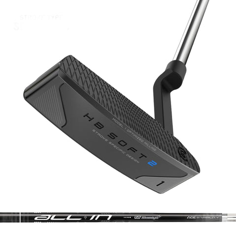 HB Soft 2 Black Satin #1 Putter