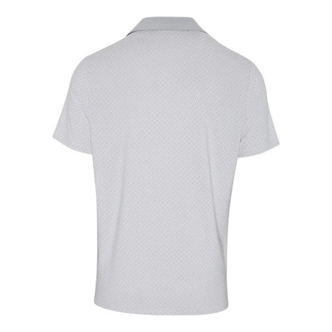 All-Over Retro Micro Floral Print Polo