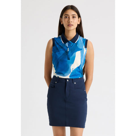 Deni Sleeveless Poloshirt
